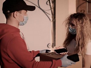 What happens when a delivery driver causes property damage?