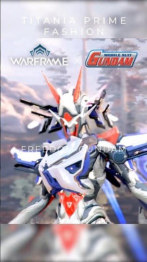 Gundam Titania Prime Gameplay #warframe #skidmanstudio