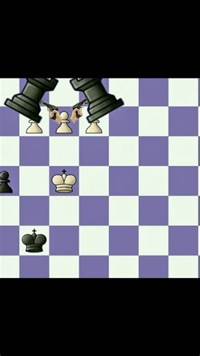 Even Frontal Defense Can't Stop This Pawn! 🔥♟️ | The Begin Chess -53 #chess #pawn #endgame