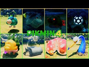 Pikmin 4 - Piklopdedia 100% All List Creatures & Pikmin, Onion Pikmin [125/125]