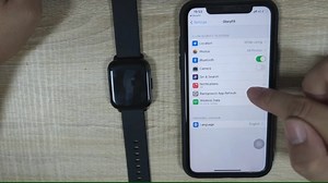 How to connect P32 smart watch to iPhone