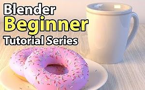 Blender Beginner Tutorial - Donut