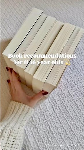 Book recommendations for 11-16 year olds 💫 #booktube #booktok #books #bookrecommendations #fyp