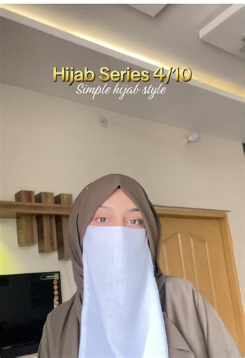 Simple Hijab Style Tutorial Part 4