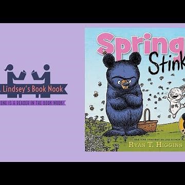 Spring Stinks A Bruce Book ~ Spring Read Aloud ~ Spring story time ~ Bruce the Bear