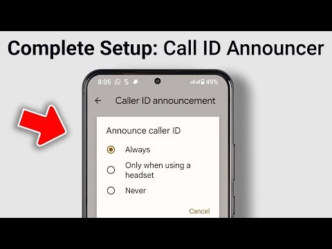 Caller ID Announcement Setup on Android—No App Needed (2025)