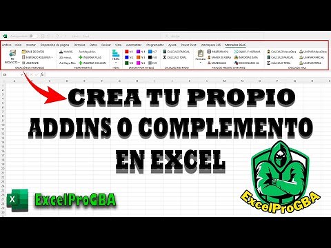 COMO CREAR TU PROPIO ADDINS O COMPLEMENTO EN EXCEL - OFFICE RIBBONX EDITOR parte 01