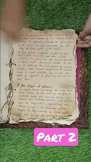 class 12th History project file on "Mughal Empire" || Hidden talent