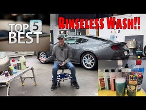 Auto Detailing BEST OF SERIES! Top 5 Rinseless Wash !!
