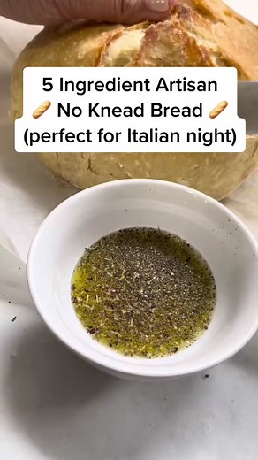 5 Ingredient Artisan Bread - Quick & Easy Recipe