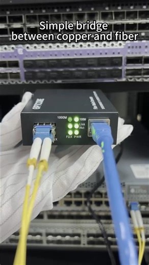 Media Converter Application #tech #computer #networking #converter #fiber #ethernet