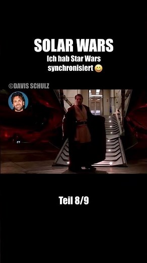Solar Wars Teil 8 🖤 #davisschulz #solarwars #film #starwars #parodie #synchro
