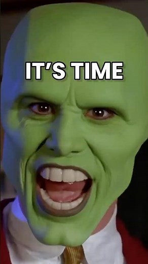 Jim Carrey Becomes The Mask (First Time)