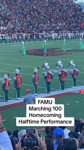 FAMU Marching 100 Homecoming Halftime Performance #fyp #foryou #foryoupage #famu #marching100 #homecoming #hbcubands #hbcuband #hbcu #hbcupride #hbcugrad #halftimeshow #tallahassee