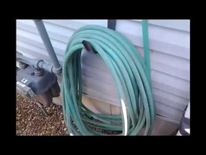 REPLACING A GARDEN HOSE HANGER