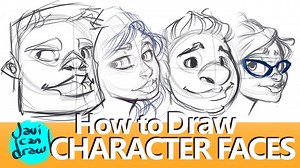 Drawing faces and accessories made simple for beginners
