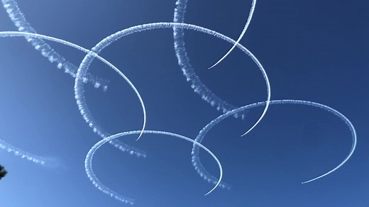 サクラ #ブルーインパルス #小松空港 #小松基地航空祭 #航空自衛隊