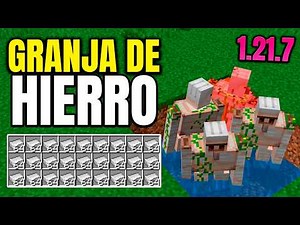 ⭐ How to MAKE an IRON FARM in MINECRAFT 1.21.7 / 1.21.6 [JAVA] EASY ✅ | Minecraft Java