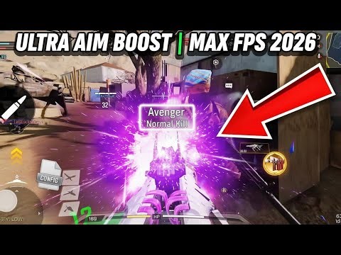 CODM Ultra Aim Assist Config | MAX FPS Boost & No Lag (January 2026)
