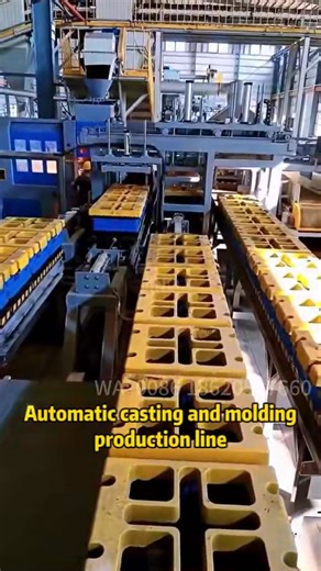 The use of automatic casting molding production lines in foundries can effectively improve casting production capacity and make casting production simpler and more efficient. Stable casting quality, high reliability of automatic molding production line, and low operating costs. #foundry #castings #greencasting #greensandmodelingmachine #sandmoldingmachine #greensandmoldingmachine #sandmouldingmachine #foundrysolutions #foundryplant #topandbottomsandshootingautomaticsandmoldingmachine #UpandDownS