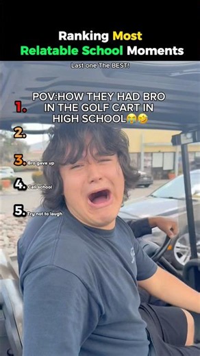 Ranking the Most Relatable School Moments. Pt.2 #usa