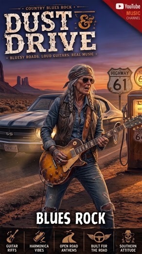Dust & Drive #bluesrock #music #bluescommunity