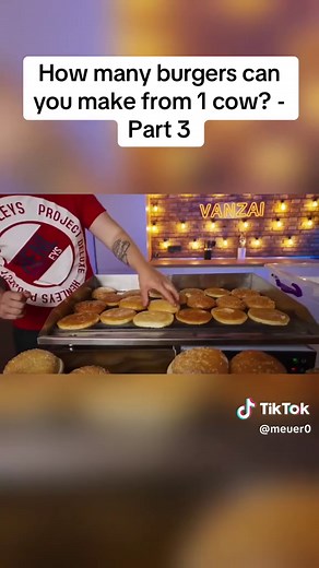 How many burgers can you make from 1 cow? - Part 3 #cooking #made #food #giant