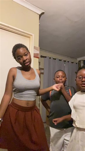 Model walk 🤣🤣🫶🏾 #estel_and_siblings #fypシ゚viral #siblings #fypシ゚