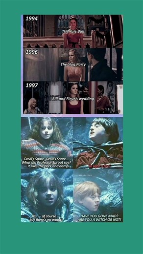 Hermione’s Evolution: From There's No Wood!" to Wizarding World Icon#harrypotter #shorts #shortsfeed