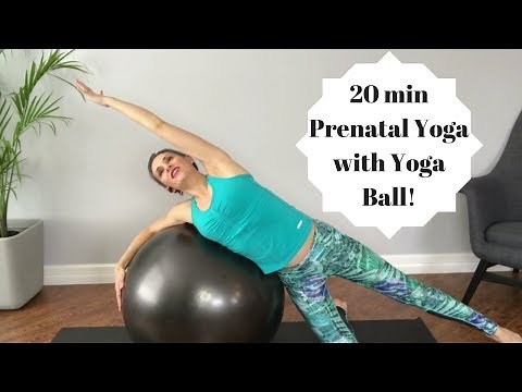 Pregnancy Yoga with Stabililty Ball - Labor Prep