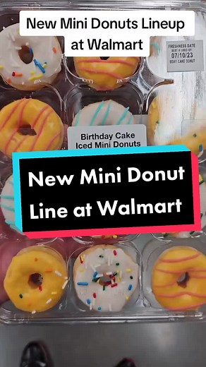 Exciting New Mini Donut Lineup at Walmart