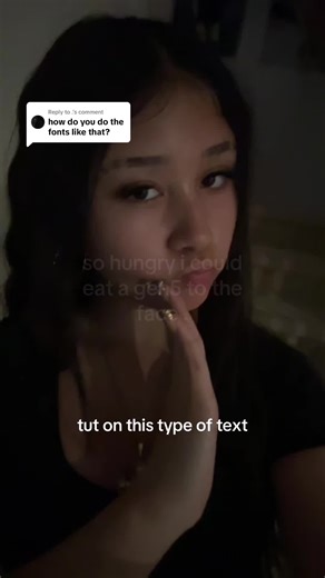 Replying to @. | Handwriting Font