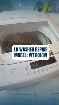 LG Top Load Washer Shaking Fix 🔧 | LG Washer Repair Toronto (WT1101CW)