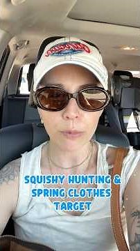 Squishy hunting and spring clothes at target. ShopMy #shopping #vlog #squishy #putty
