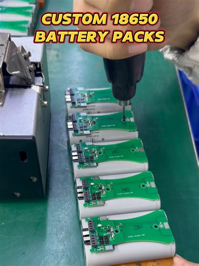 Custom 18650 Battery Packs: Engineered to Your Requirements #18650battery #lithiumbattery #batterypack #weading #custom