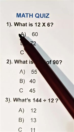 Challenge Your Math Skills with Fun Quizzes