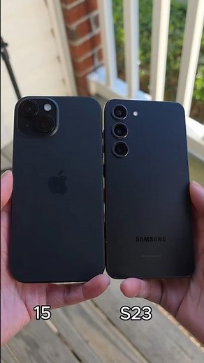 iPhone 15 VS S23 - Camera Zoom Test!