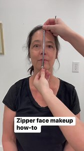 Zipper face makeup for Halloween: it’s easy and really makes an impact | Caroline