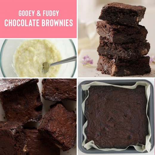 137K views · 187 reactions | Who doesn’t love some sweet treats once in a while? Here’s a GOOEY and FUDGY brownie recipe that you must try! | Glamrs | Facebook