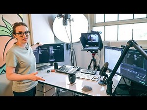 my over the top DESK TOUR for making YouTube Videos