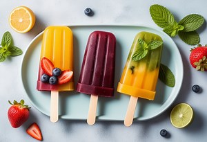 Healthy Vegan Popsicles