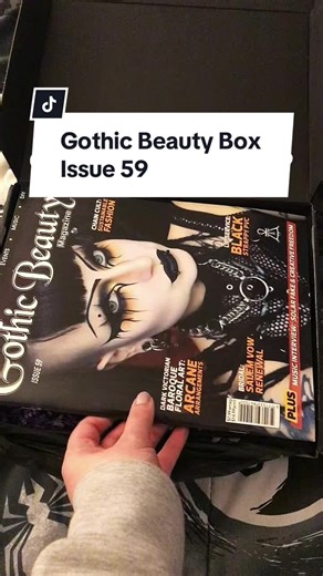 Gothic Beauty Box Issue 59 Unboxed