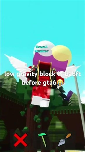 check the tutorial for low gravity blocks in babft