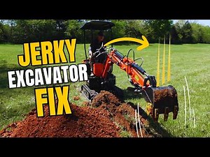 Jerky Boom Control? Here's How I Fixed my AGT WH12R Cheap Chinese Mini Excavator!