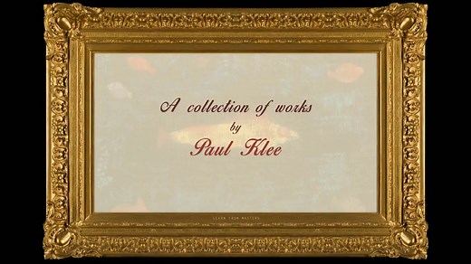 A collection of works by Paul Klee. | Bauhaus Movement