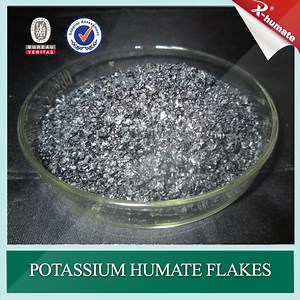 [Hot Item] X100 Potassium Humate Flakes X-Humate Organic Fertilizer