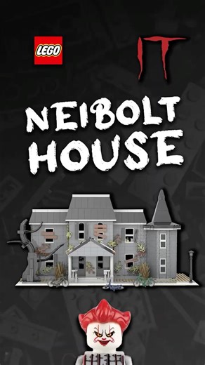 LEGO IT Neibolt House MOC #lego #pennywise #it #legomoc