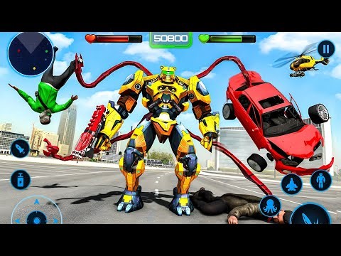 Octopus Robot Car. Monster Truck. Jet. Transformation Robot Game 2026 New - Android Gameplay