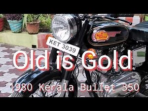 Original Old Kerala Bullet 350 sale 1980