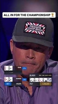 $500,000 AT RISK in MAJOR Poker Hand 😳 #wpt #poker #casino #pokerhands